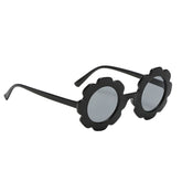 Kids Sunglasses Stylish and Compact Kids Eyewear for Summer (Black)